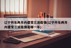 辽宁丹东两月内遭受三波疫情(辽宁丹东两月内遭受三波疫情是哪一年)