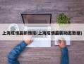 上海疫情最新情报(上海疫情最新动态数据)