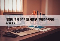 河南新增确诊24例(河南新增确诊24例最新消息)
